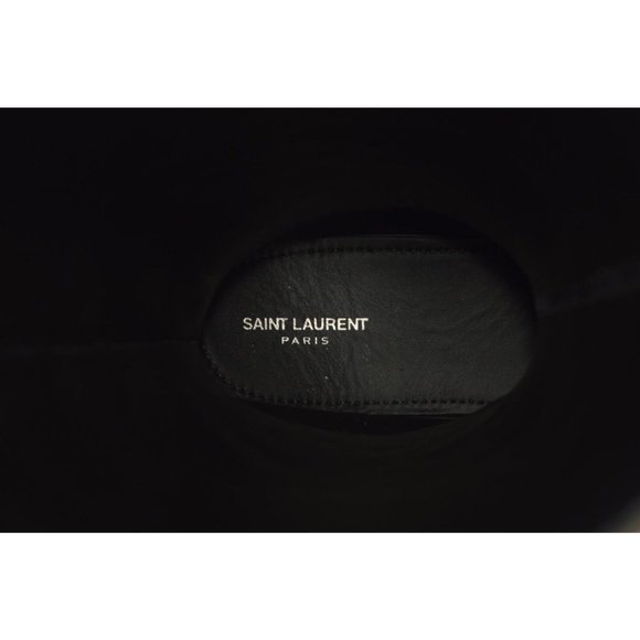 YSL Saint Laurent Crystal Studs Rubber Rain Boot - Picture 7 of 9